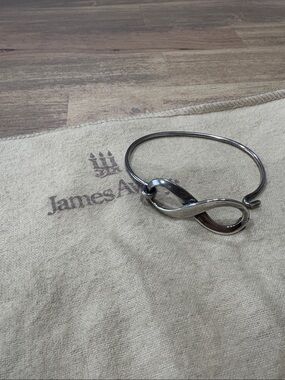James Avery Silver Infinity Hook Bypass Bracelet